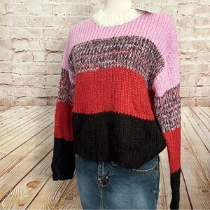 J.O.A. Chunky knit sweater